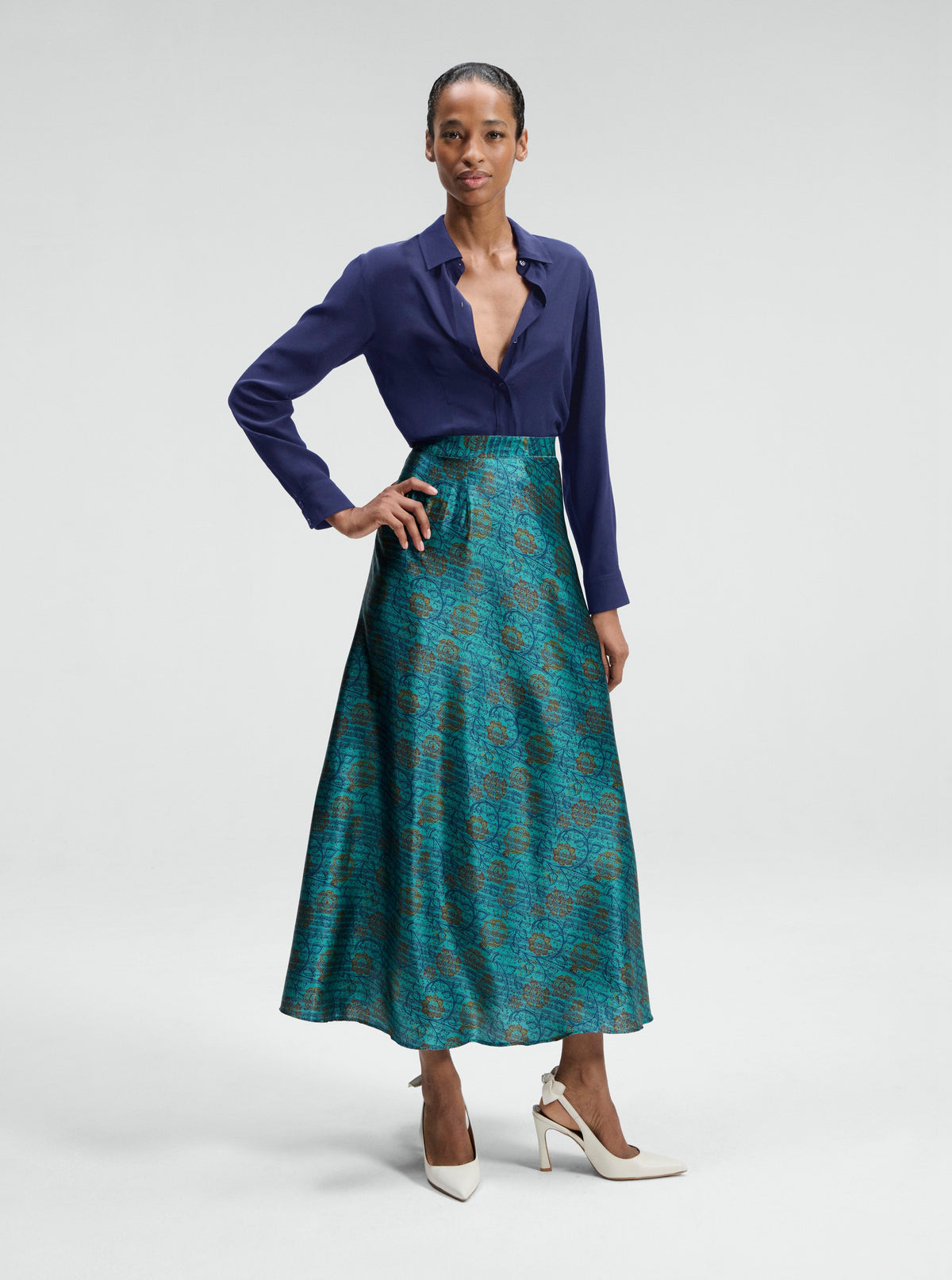 St. Germain Silk Blouse