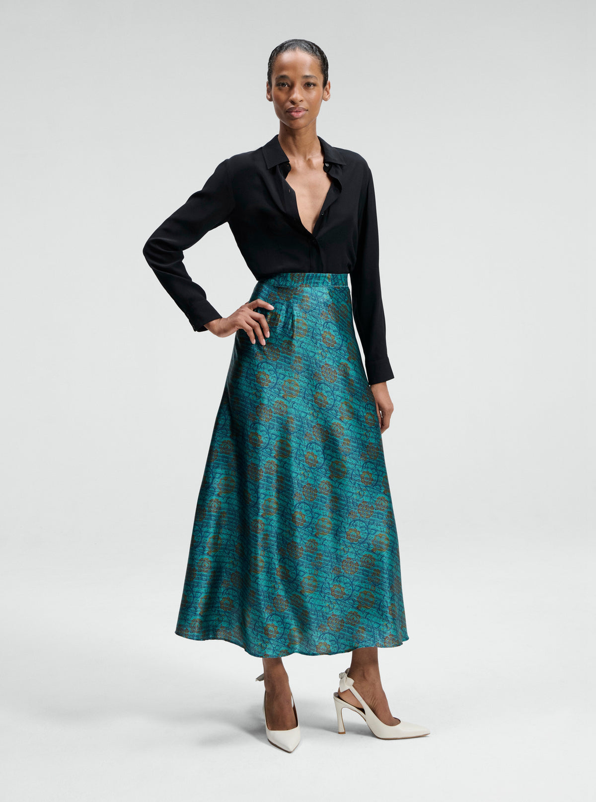St. Germain Silk Blouse