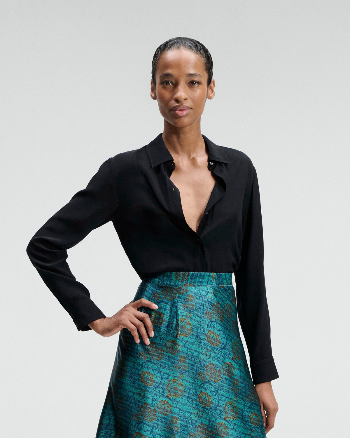 St. Germain Silk Blouse